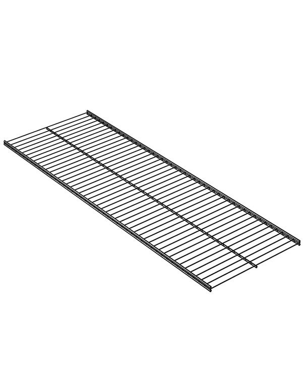 Полка сетчатая ПРАКТИК Home GSh 90х30 графит